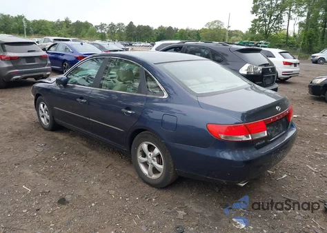 2006 Hyundai Azera Limited/Se z USA, uszkodzony, nr VIN KMHFC46F56A137535